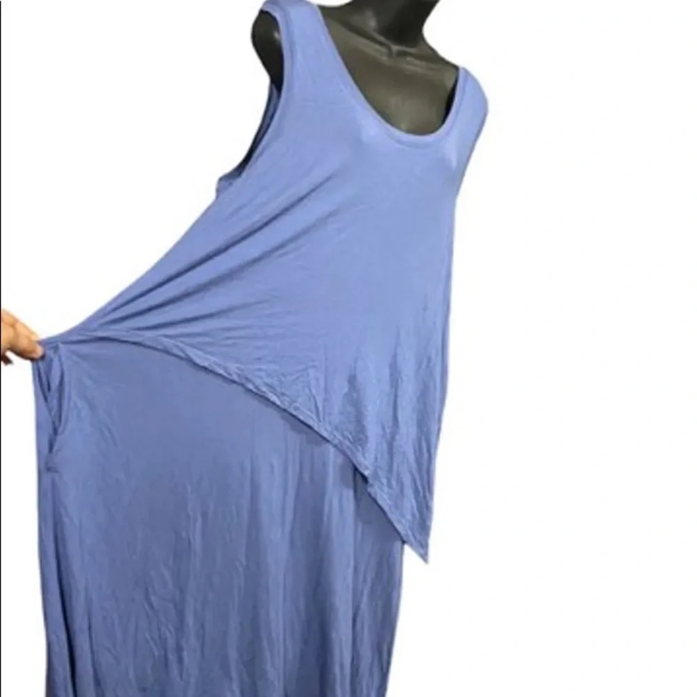 Dress tank shirt blue fashion - Picture 7 of 8